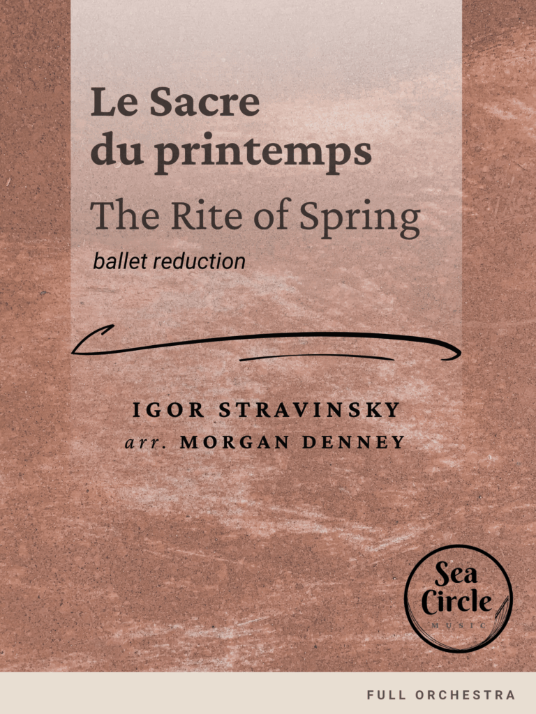 Perform Stravinsky's Rite of Spring in any ballet pit. This chamber orchestra reduction for 25 musicians delivers the full power of the score in a compact, stageable format.